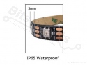 LED Strip RGB WS2812 5V - IP65 - 60 LEDs/m - 5 meters black 
